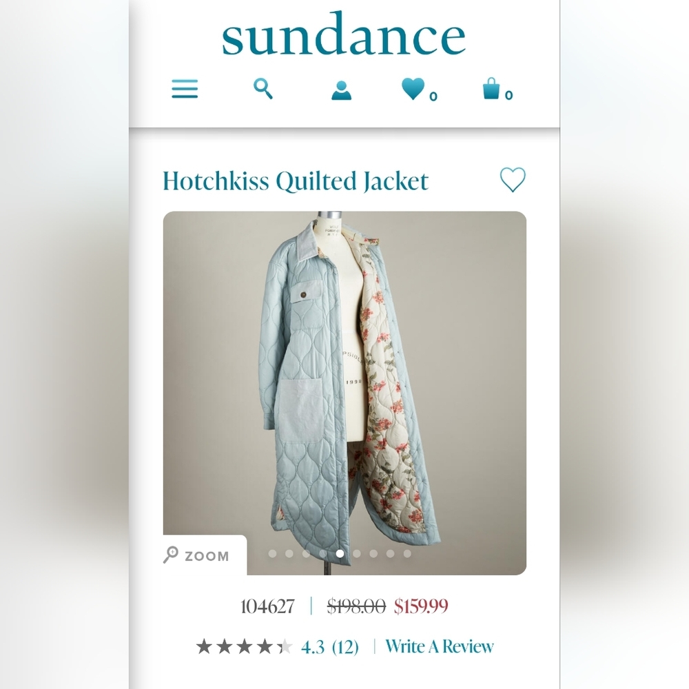 Hitchkiss quilted jacket